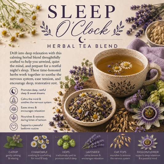 Bulk: Sleep O'Clock Tea - 0.5 oz
