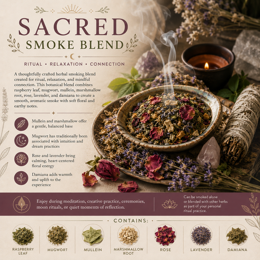 Bulk: Sacred Smoke Blend - 0.5 oz