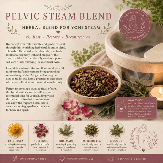 Bulk: Pelvic Steam - 1 oz