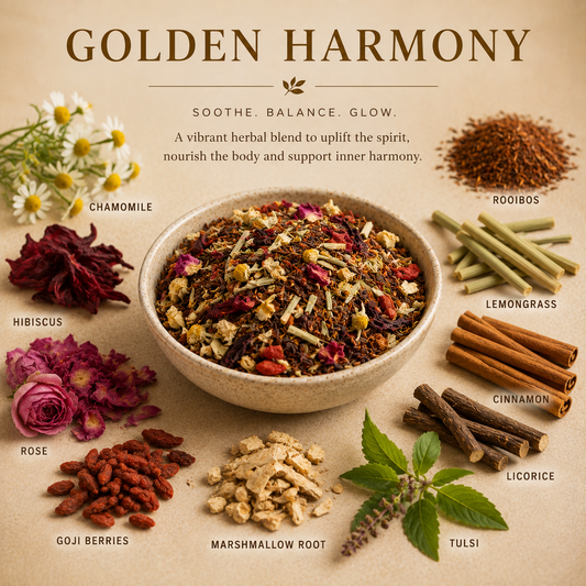 Bulk: Golden Harmony Tea - 1 oz