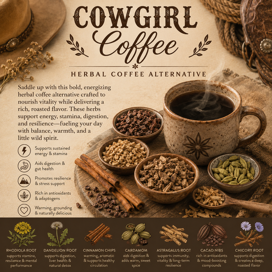 Bulk: Cowgirl Coffee - 1 oz
