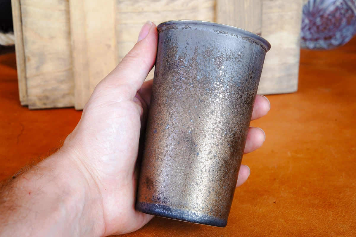 Industrial Travel Cup with Silicone Lid – Online Only