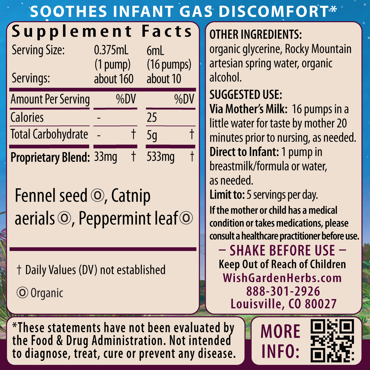 Colic Ease, Infant Comfort – Online Only