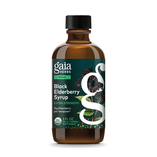 Gaia Herbs: Black Elderberry Syrup