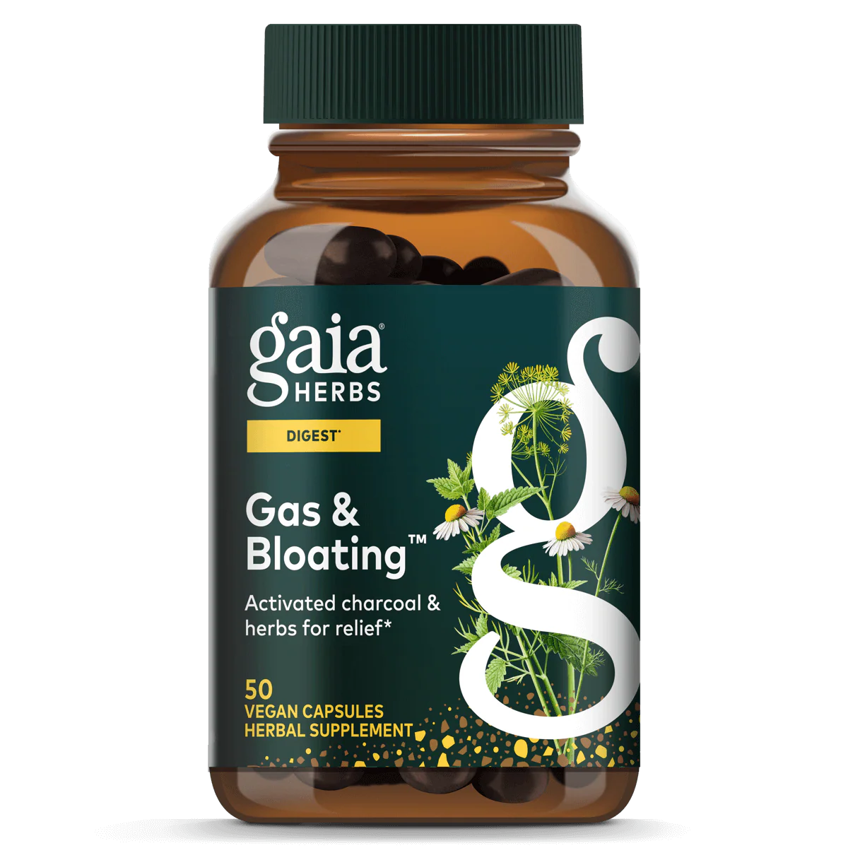 Gaia Herbs: Gas and Bloating Capsules
