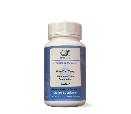 Treasures of the East: Wen Dan Tang - Bamboo & Poria Combination (Capsules 100ct.)