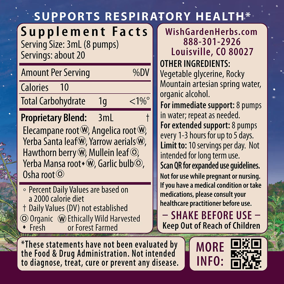 WishGarden Herbs: Deep Lung (2 oz)