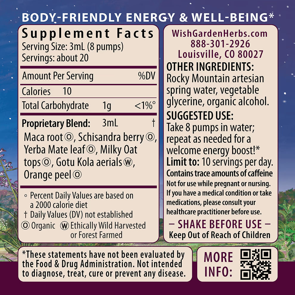 Wishgarden Herbs: Rise & Energize (2 oz)