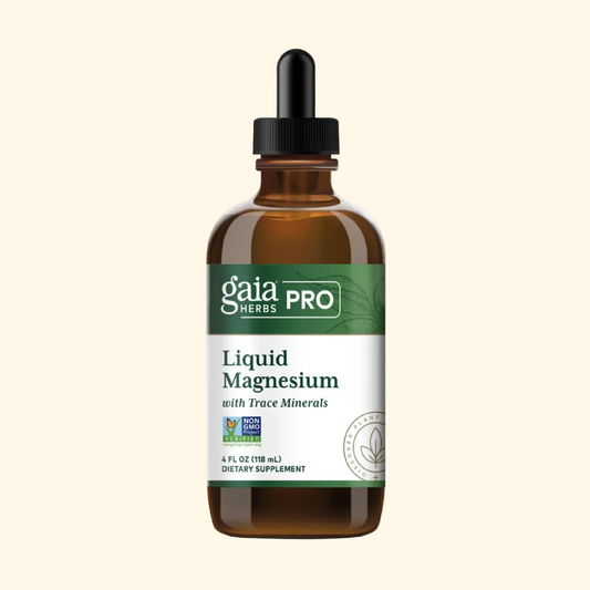 Gaia Herbs Pro: Liquid Magnesium w/ Trace Minerals (118 mL)