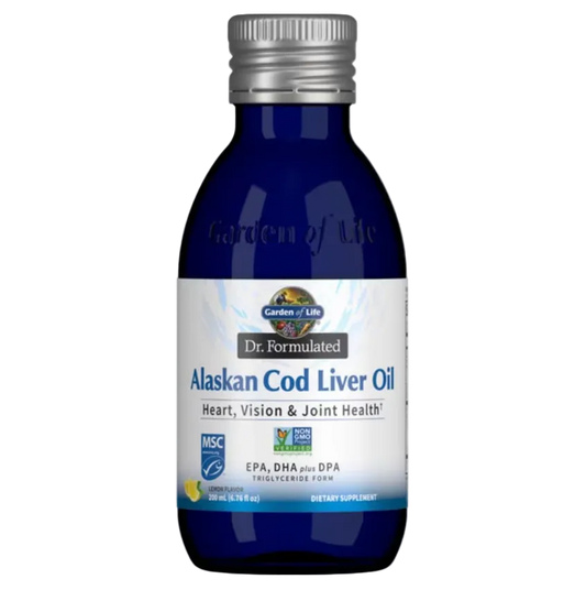 Garden of Life: Dr. Formulated Alaskan Cod Liver Oil Liquid - (200 mL)