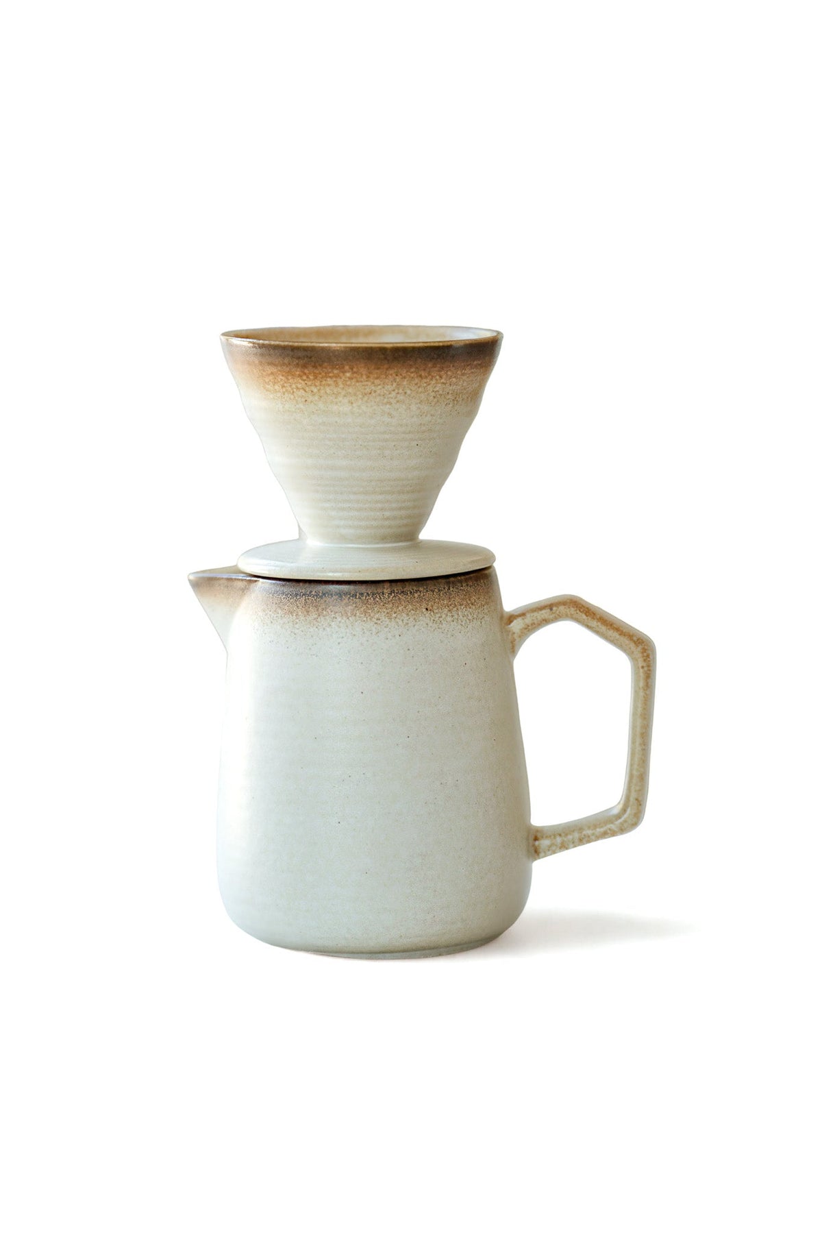 Earthy Stoneware Pour Over Set – Online Only