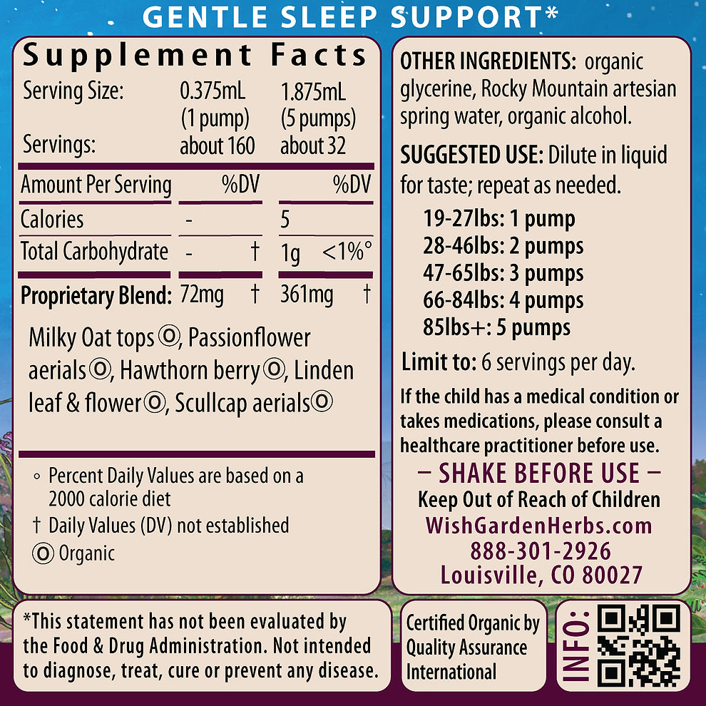 WishGarden Herbs: Sleepy Nights KIDS (2 oz)