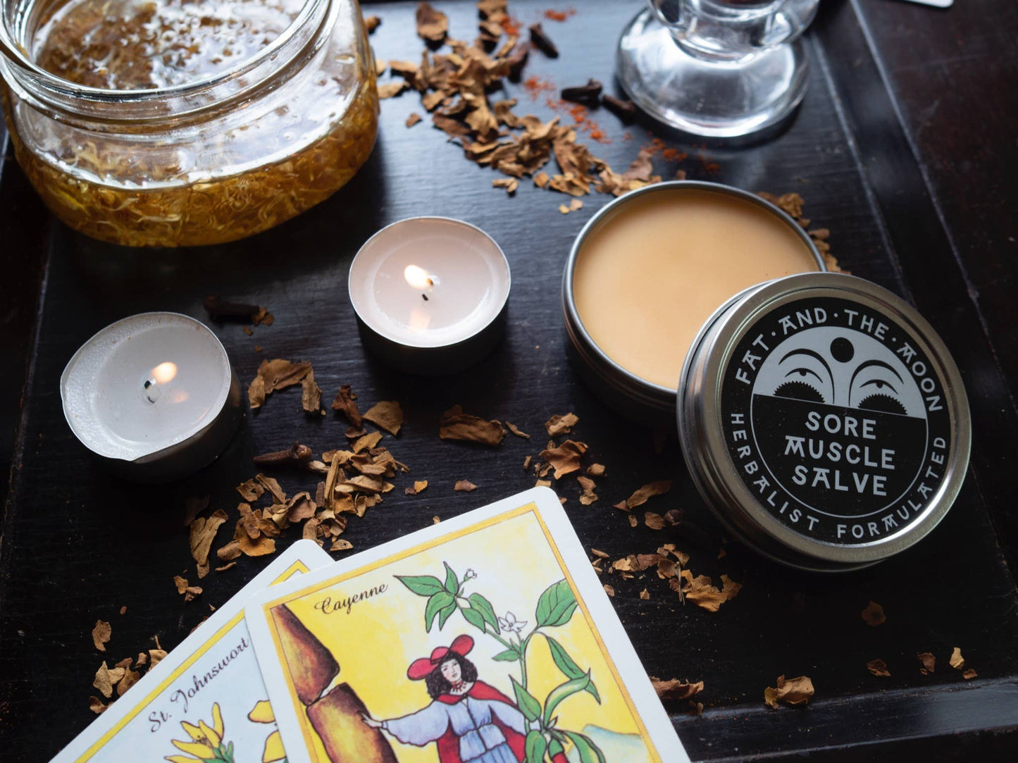 Fat and the Moon: Sore Muscle Salve