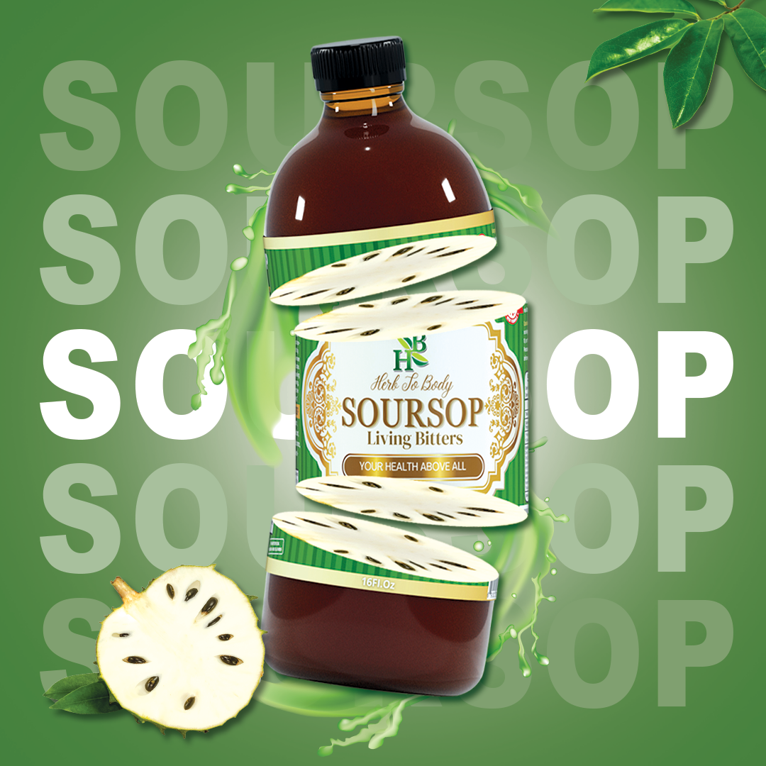 Soursop Bitters Herbal Tonic 16oz - Botanical Blend