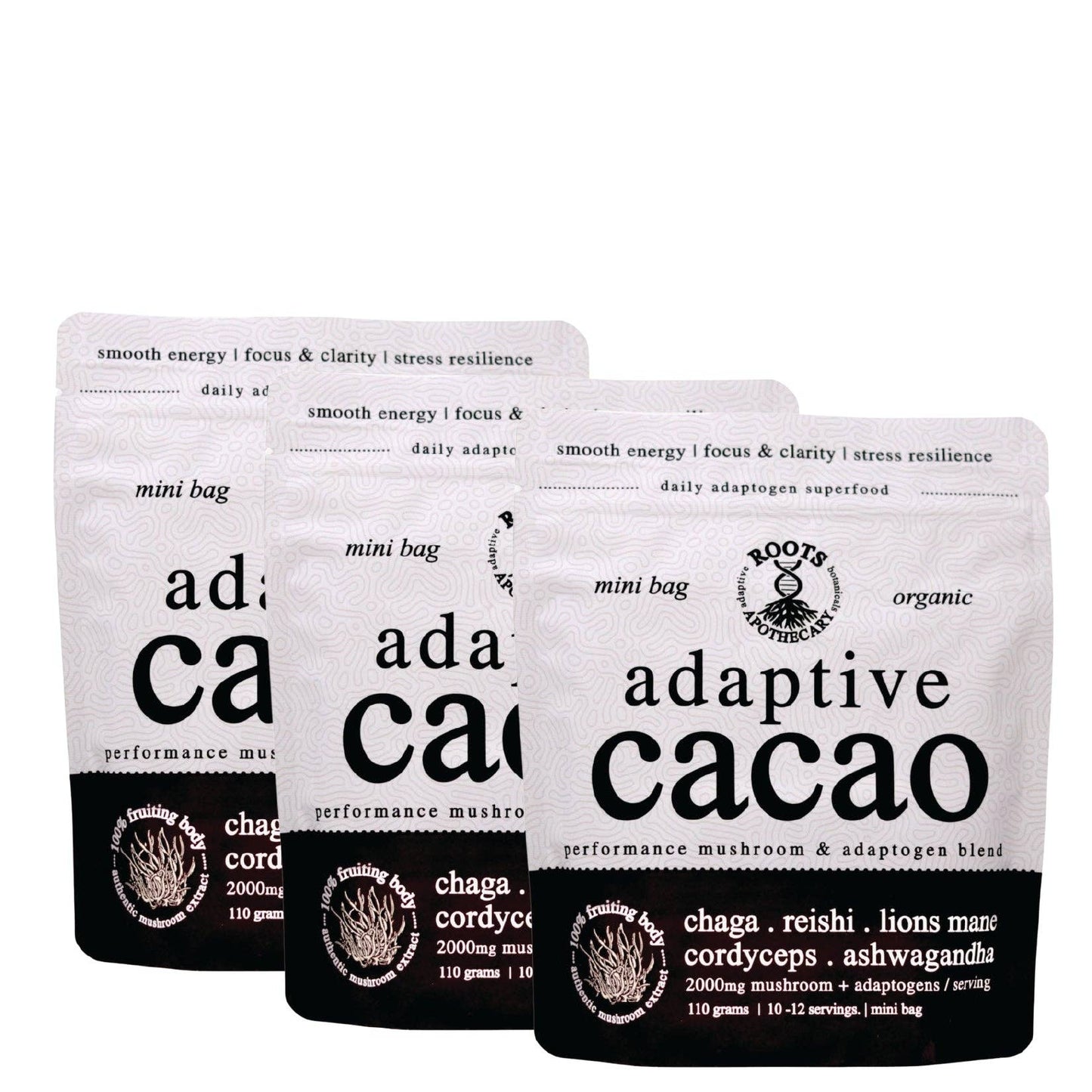 Roots Apothecary: Adaptive Cacao Powder (mini bag)