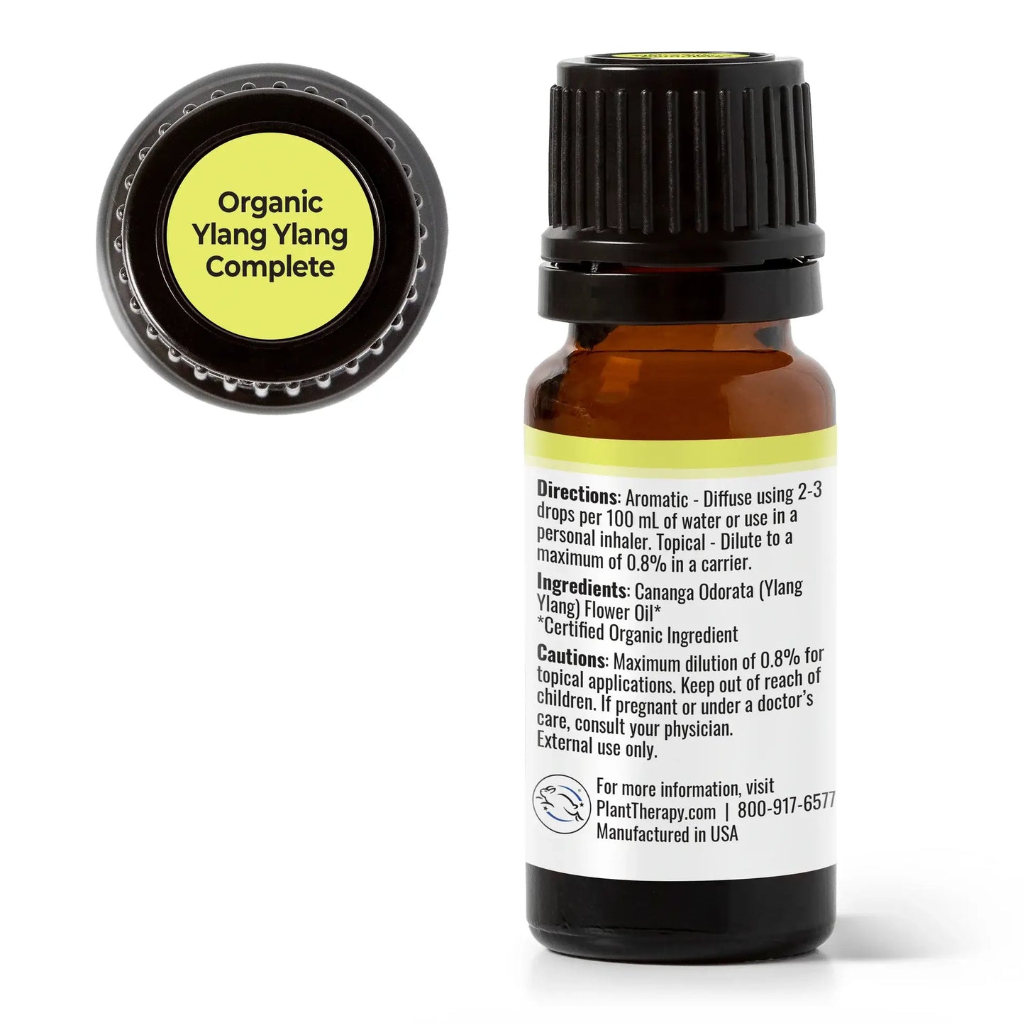 Plant Therapy: Organic Ylang Ylang Complete Essential Oil 10 mL
