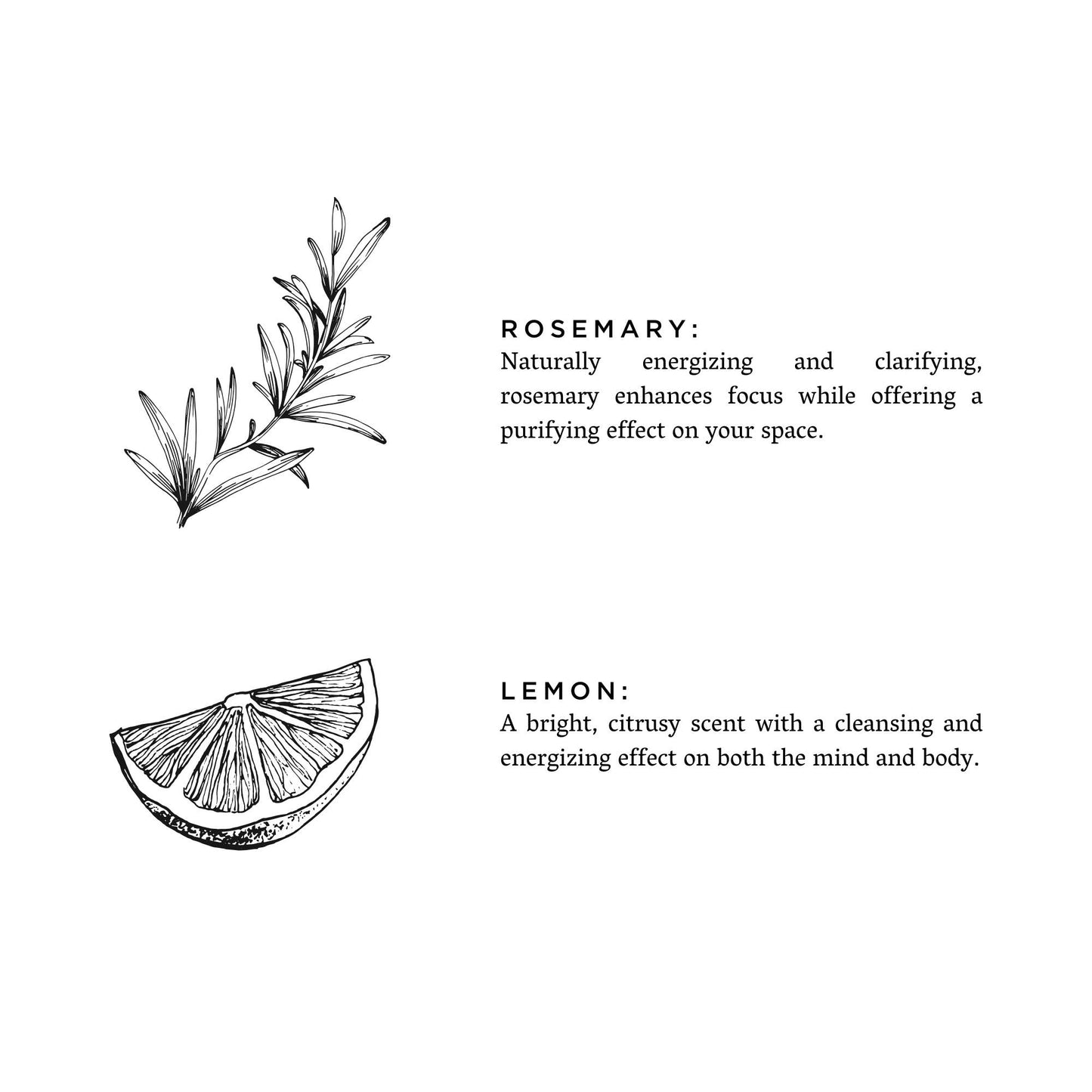 Rosemary + Lemon - Natural Bar Soap - Spring Gift