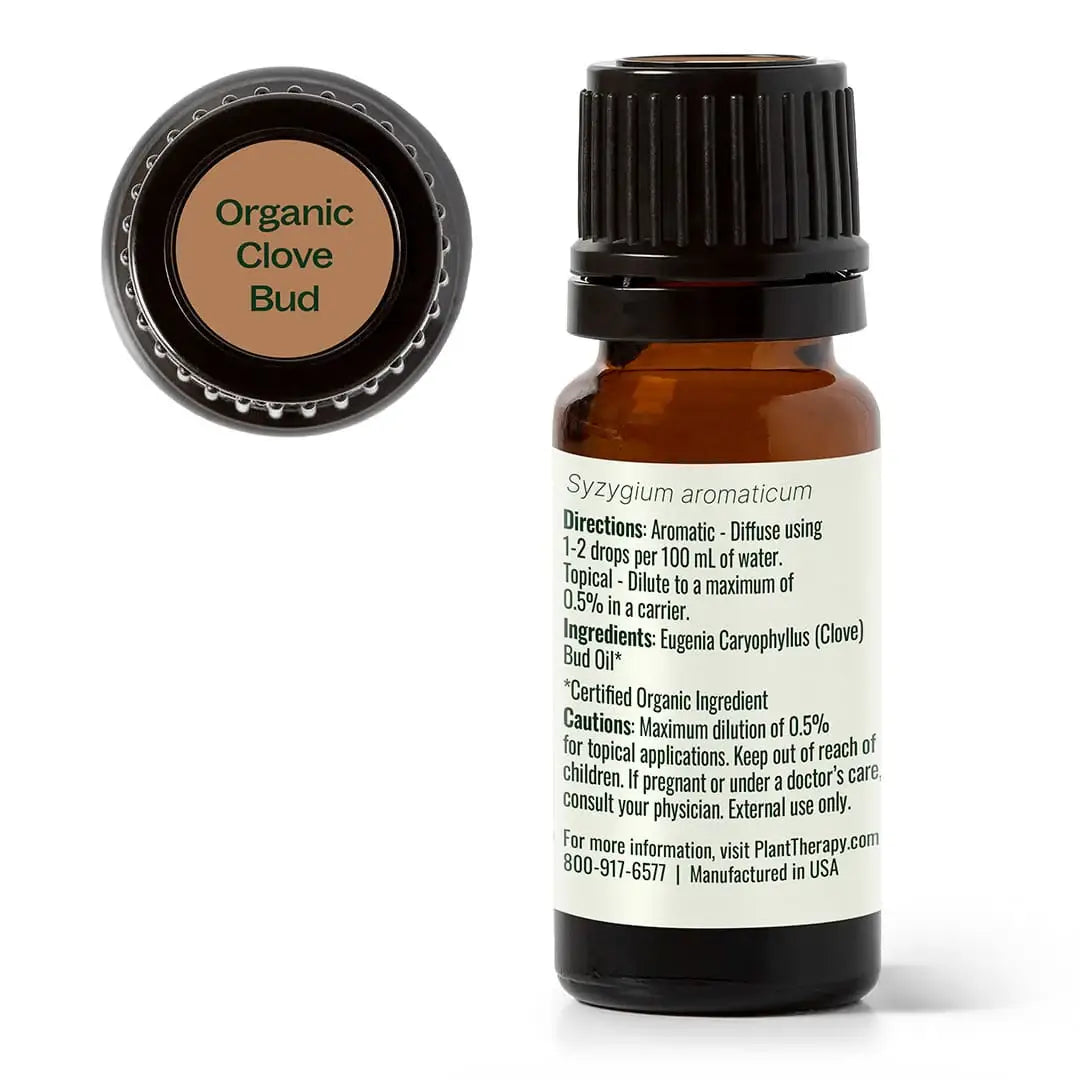 Plant Therapy: Organic Clove Bud Essential Oil 10 mL