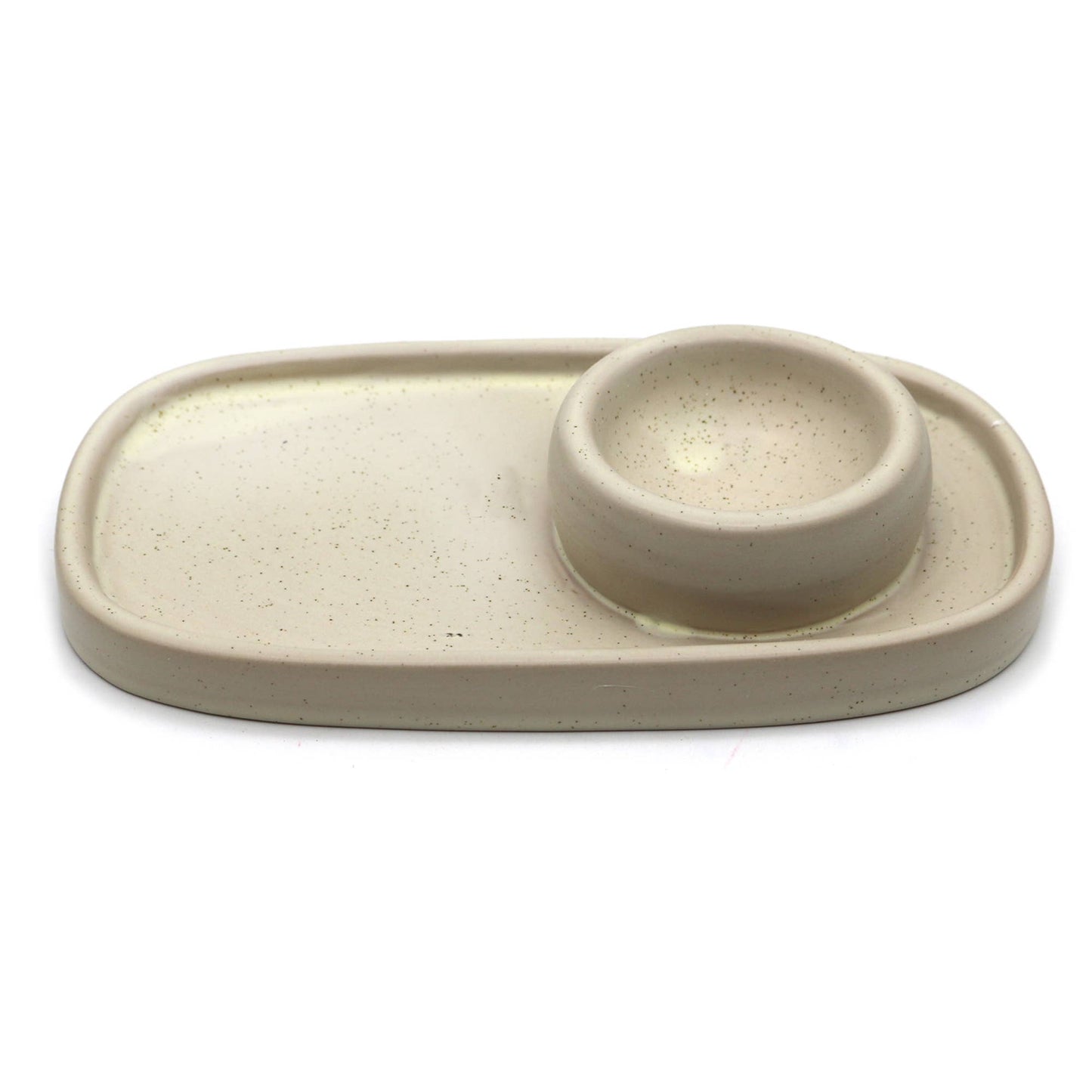 Ceramic Palo Santo Burner (6.5 in.) - Antique Cream