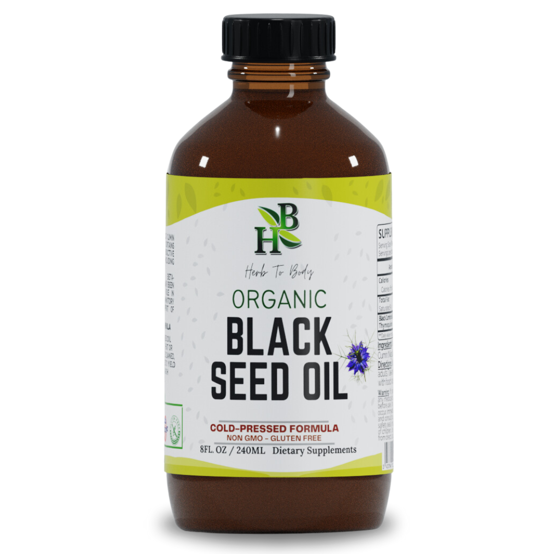 Herb to Body: Organic Black Seed Oil (Cold-Pressed)