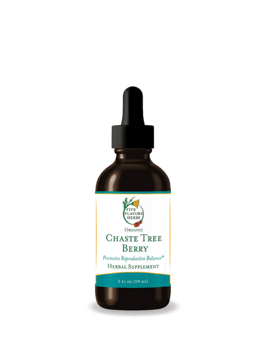FFH Chaste Tree Berry Tincture 2oz - transparent background