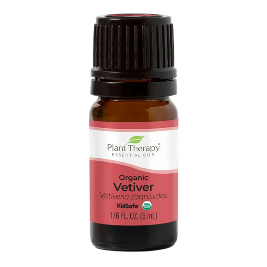 Plant Therapy: Organic Vetiver Essential Oil 5 mL