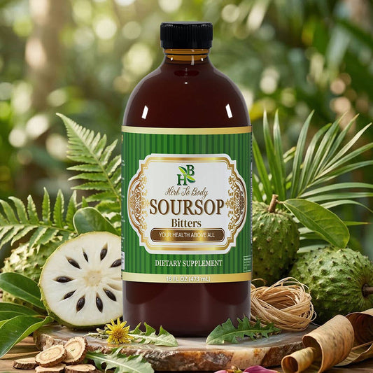 Soursop Bitters Herbal Tonic 16oz - Botanical Blend
