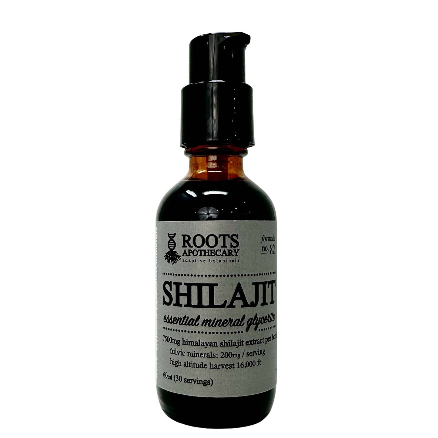 Roots Apothecary: Shilajit Glycerite (60 ml)