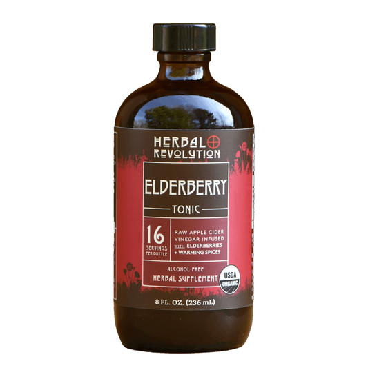 Herbal Revolution: Elderberry Tonic (8 fl oz)
