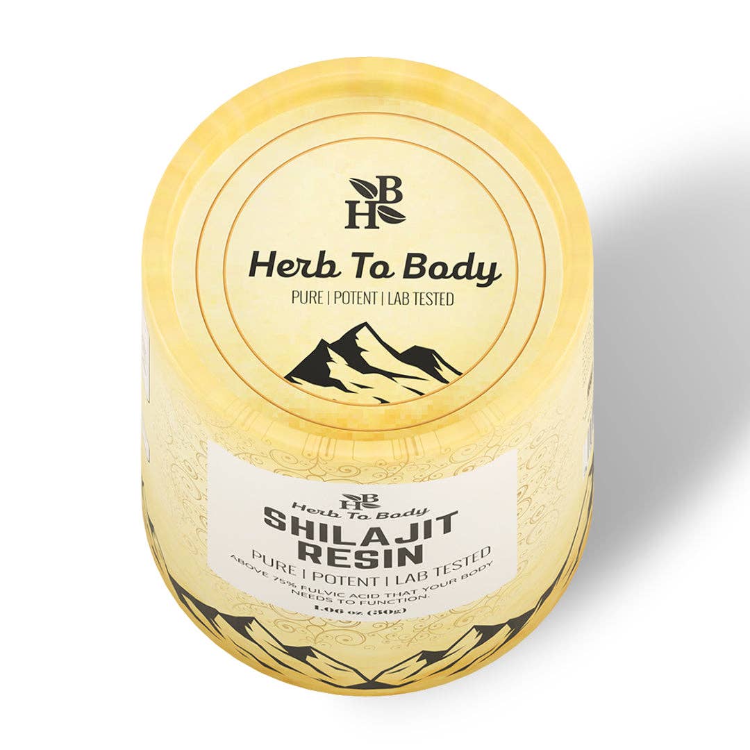 Herb to Body: Himalayan Shilajit Resin | High-Altitude Botanical Extract