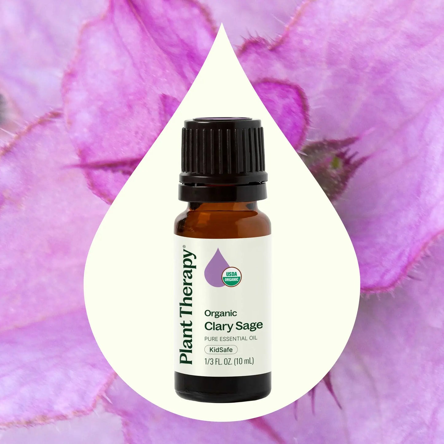 Plant Therapy: Organic Clary Sage Essential Oil 10 mL