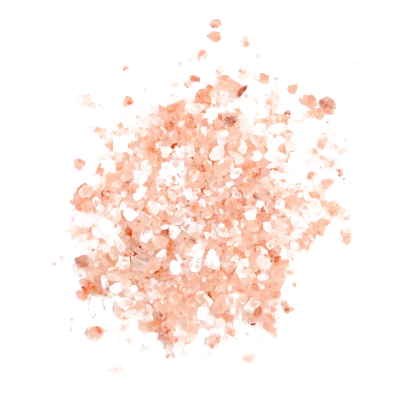 Bulk Pink Himalayan Salt - transparent background