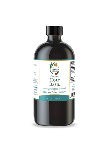 FFH Holy Basil Tincture 8oz - transparent background