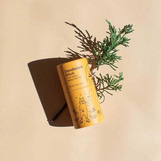 Meow Meow Tweet: Cedar Spruce Deodorant Stick