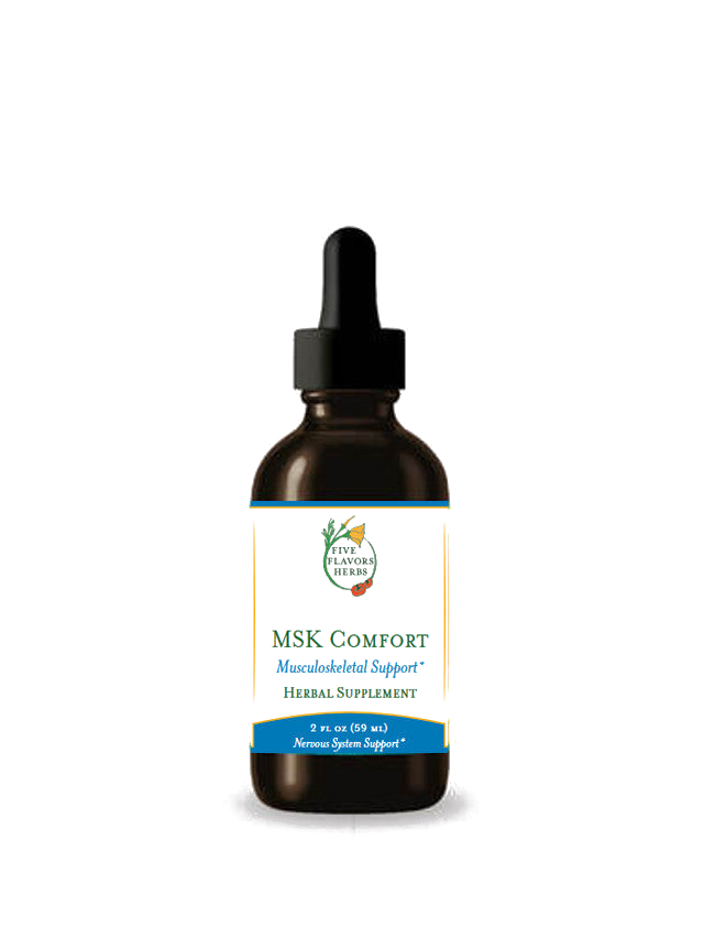 FFH MSK Comfort Tincture 2oz - transparent background