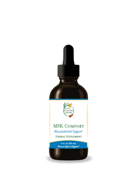 FFH MSK Comfort Tincture 2oz - transparent background