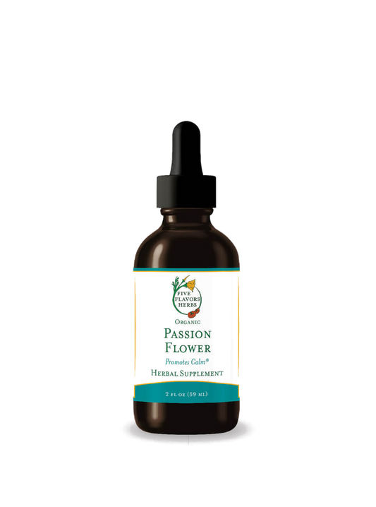 FFH Passion Flower Tincture 2oz - transparent background