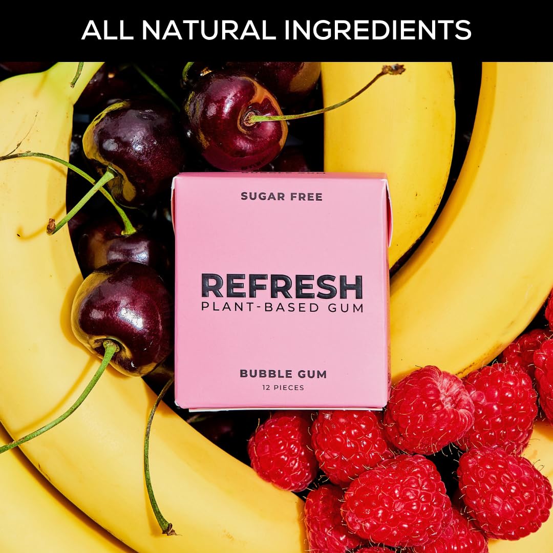 Refresh: Plant-Based Gum (Bubble Gum)