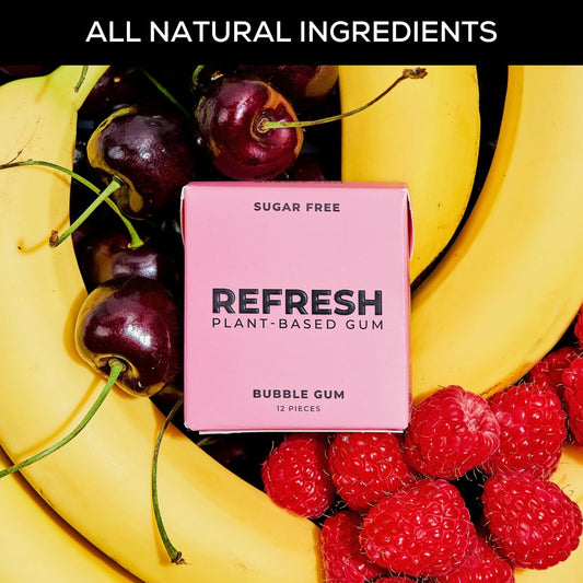 Refresh: Plant-Based Gum (Bubble Gum)