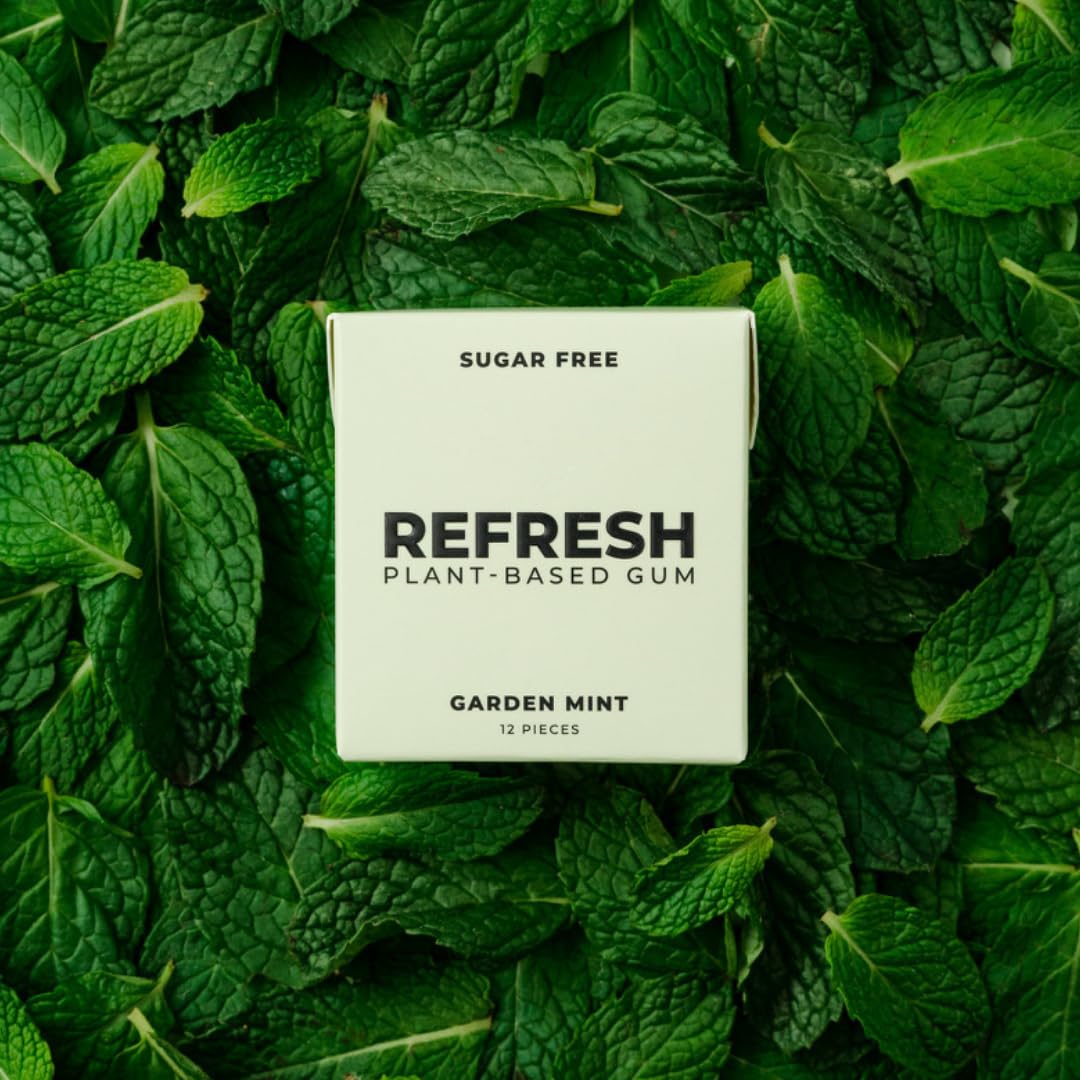Refresh: Plant-Based Gum (Garden Mint)
