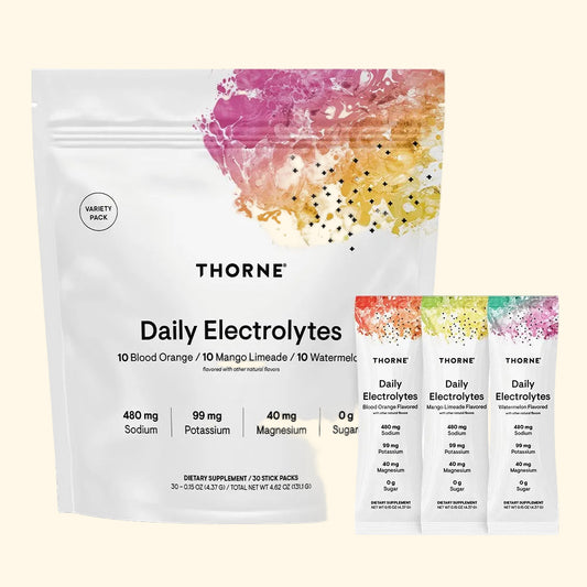 Daily Electrolytes Variety Pack - Thorne - (30 packets)
