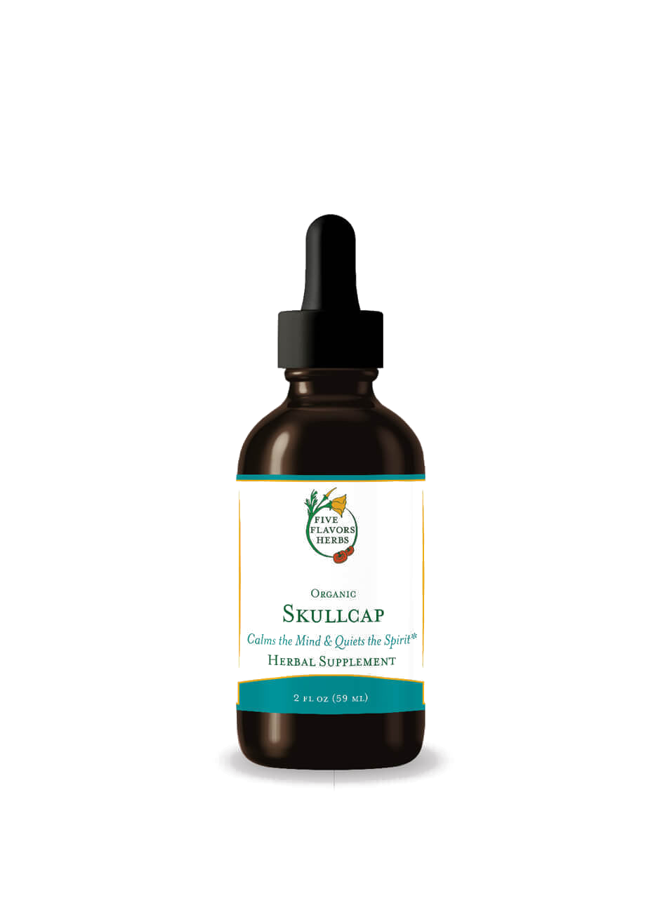 FFH Skullcap Tincture 2oz - transparent background