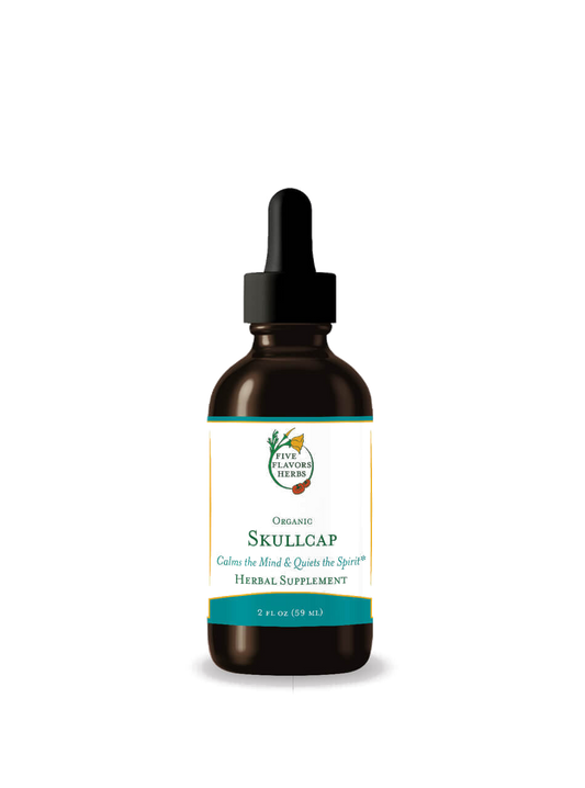FFH Skullcap Tincture 2oz - transparent background