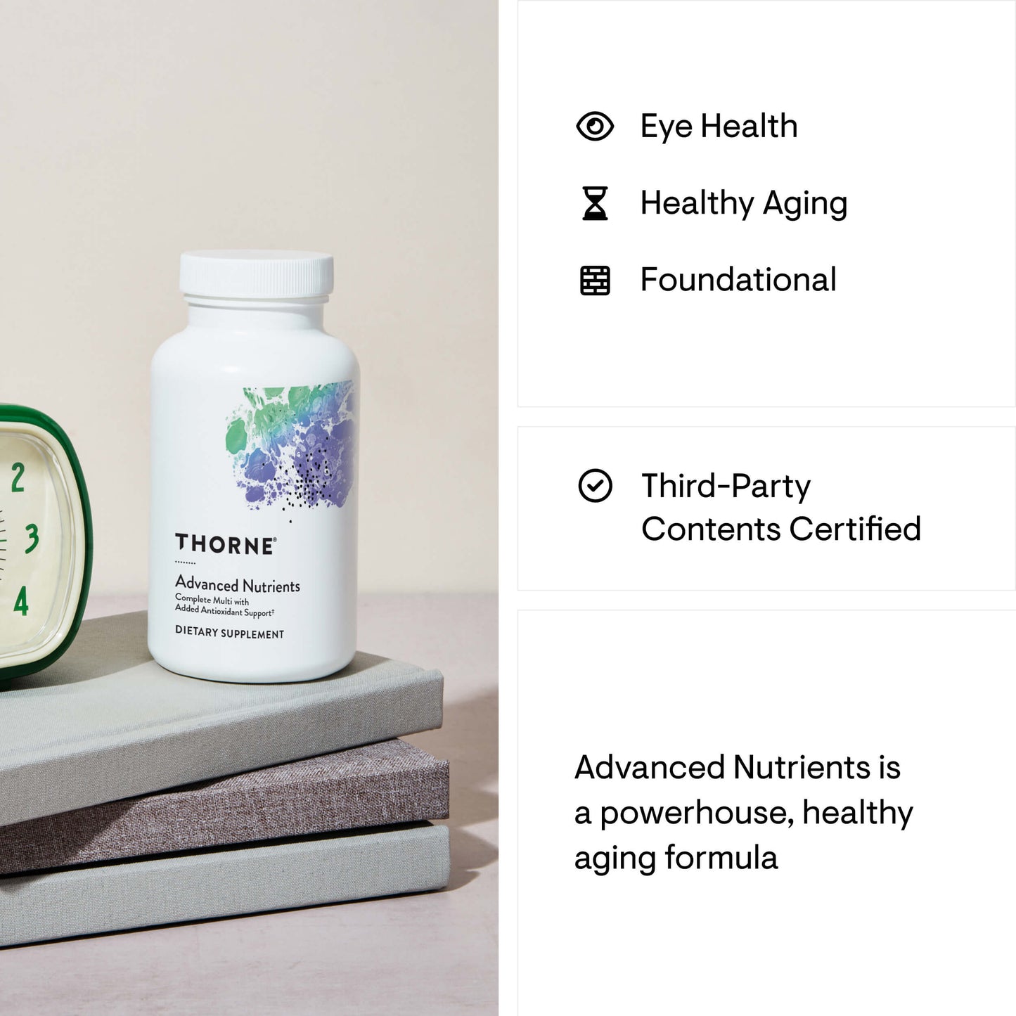 Thorne: Advanced Nutrients (240 capsules)